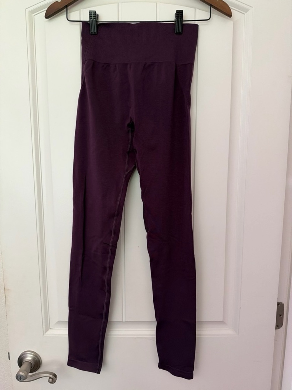 Oner Active High-Waist Leggings in Deep Plum